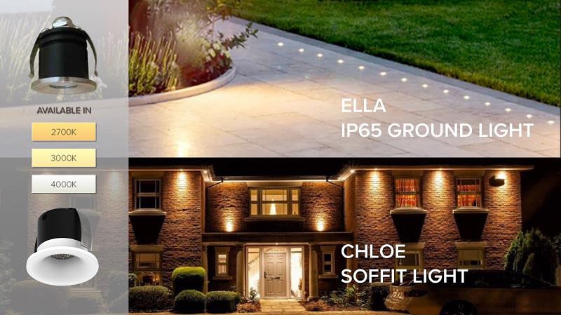 Now available in 27k, 3k, & 4k 1w Ella and 3w Chloe marker lights. #markerlight #soffit #ingroundlighting #cabinetlighting #leddownlight #decklight