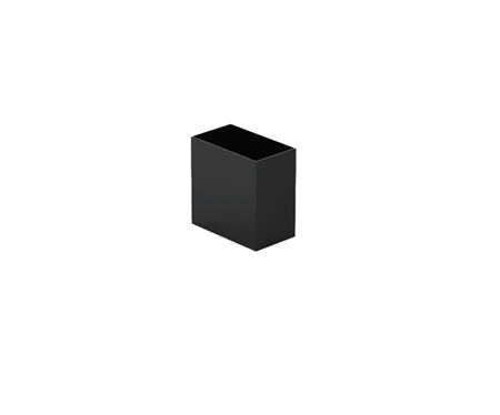 Sofia Low Level Marker Light Emmbedded Box Black Aluminium 70x70x40mm