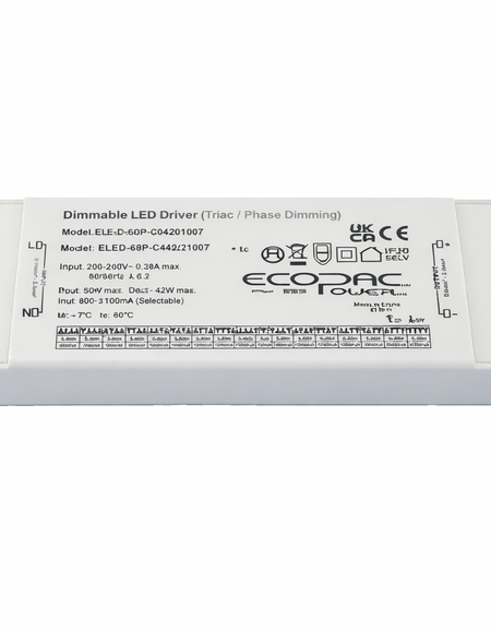60W Marker Light Dimmable Driver, Adjustable Current Driver