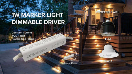 1W Through-Hole Dimmable Driver Now Available! Suitable For Ella & Clara Marker Lights