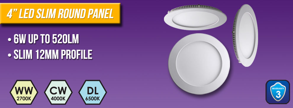 New* Slim Round Panels – SL LIGHTING