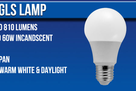New* Sleek Style GLS Bulb Upto 810 Lumens