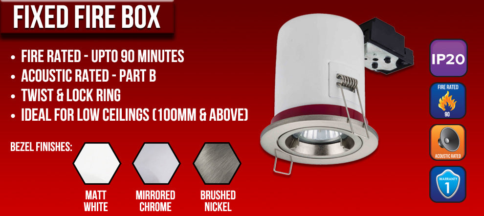 AVAILABLE NOW NEW Range of Fire Rated Downlights! – SL LIGHTING