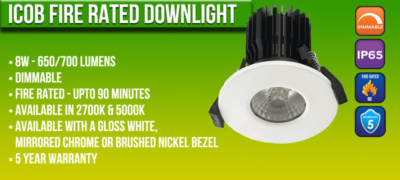 New* Integrated Fire Rated Downlight
