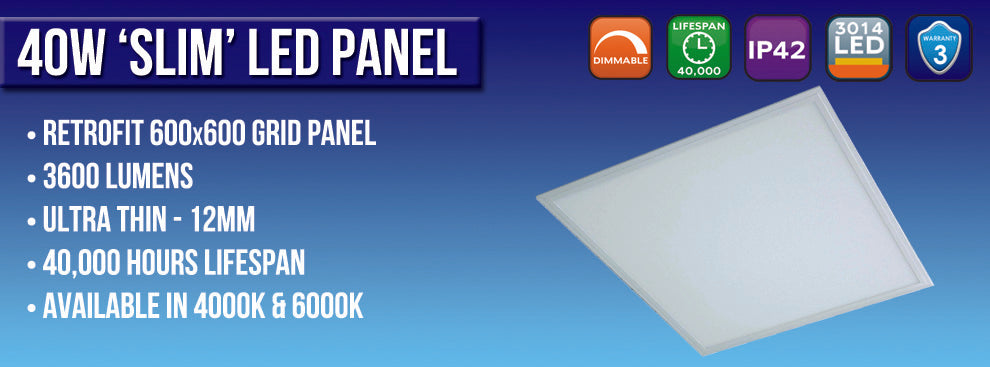 New! Super Slim Panel – SL LIGHTING