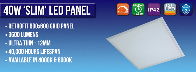 New! Super Slim Panel – SL LIGHTING