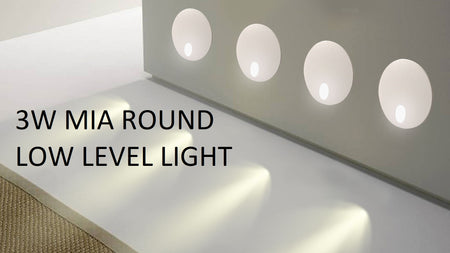 Check out our stunning 3W Mia Round Low Level Light!