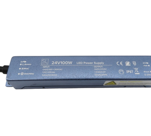 Load image into Gallery viewer, 100W 24V Super Slim IP67 LED Strip Driver
