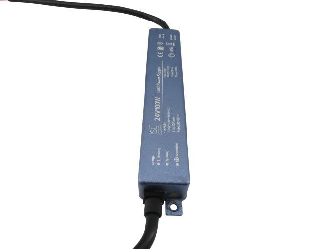 100W 24V Super Slim IP67 LED Strip Driver