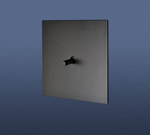 Load image into Gallery viewer, 1 GANG 2 WAY TOGGLE LIGHT SWITCH - MATT BLACK
