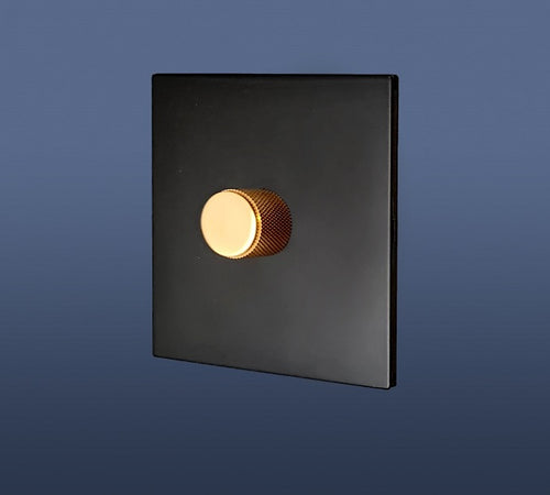 Load image into Gallery viewer, 1 GANG 2 WAY DIMMER SWITCH - MATT BLACK
