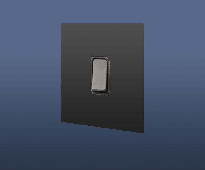 1 GANG 2 WAY ROCKER LIGHT SWITCH