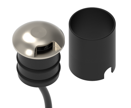 Lola Eyelid Brushed Nickel Bezel Only