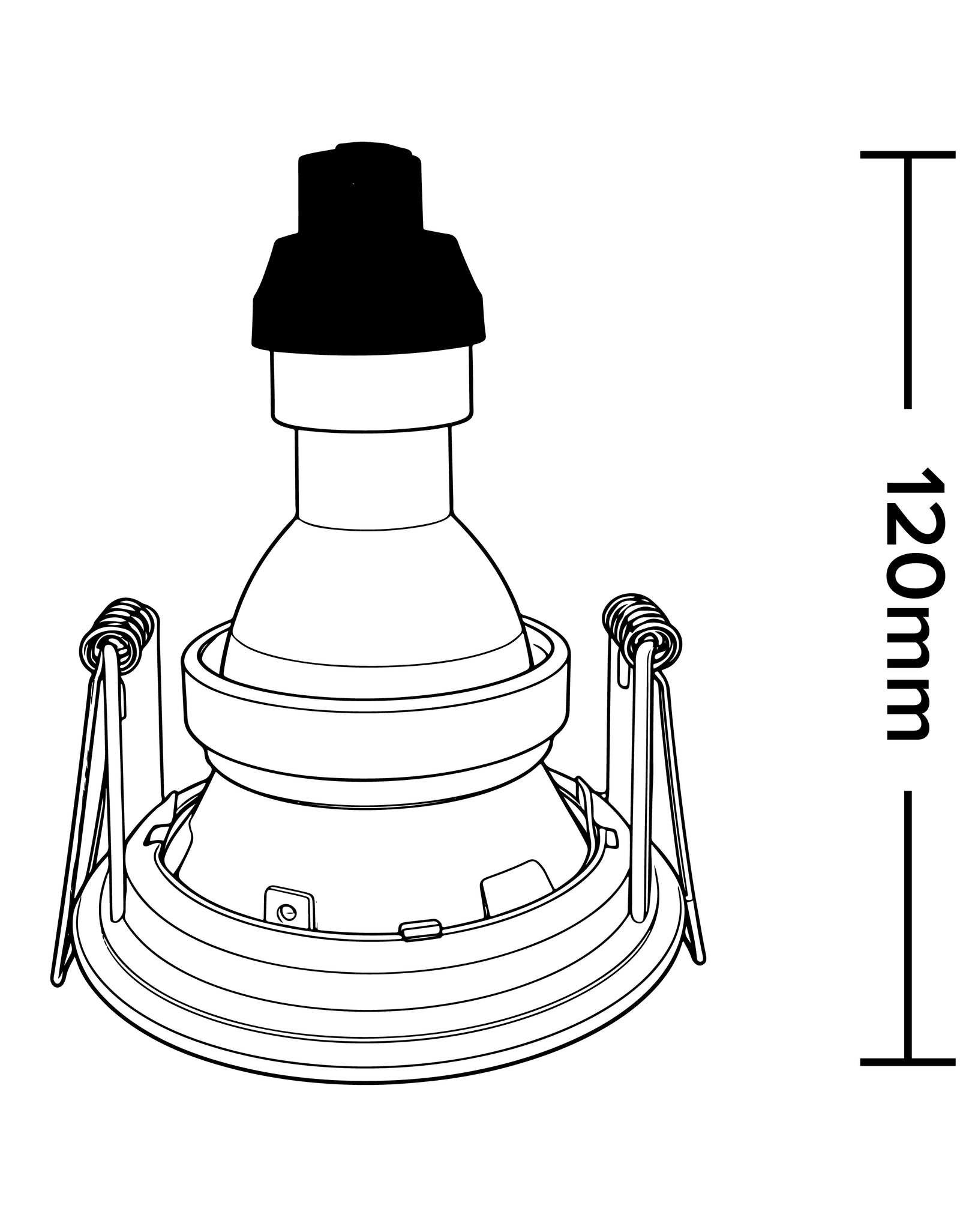 Banbury Fixed Fire Rated GU10 Downlight