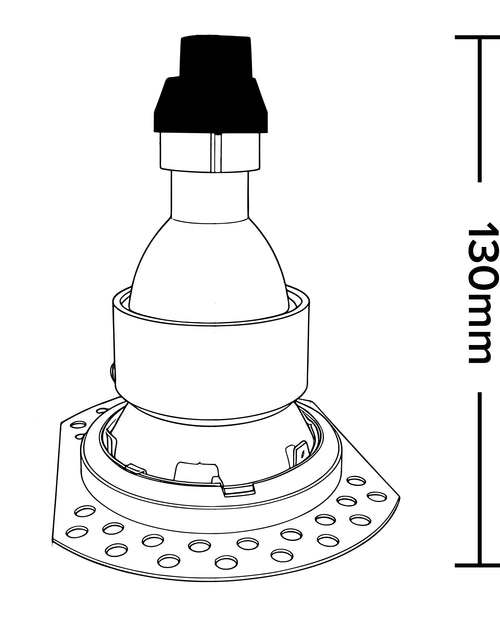 Load image into Gallery viewer, Banbury Trimless Tilt Fire Rated Downlight (IP65)
