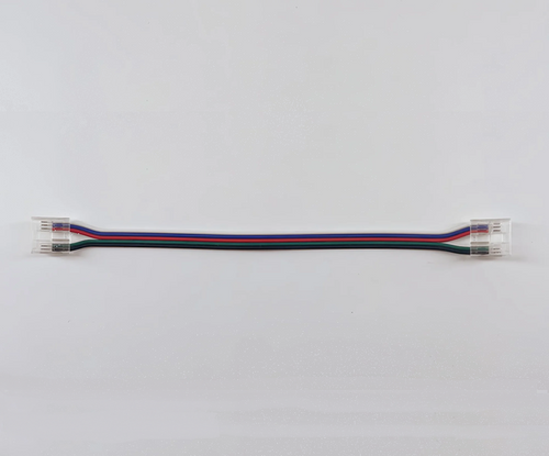 Load image into Gallery viewer, RGBW COB Double End Connector 12mm width

