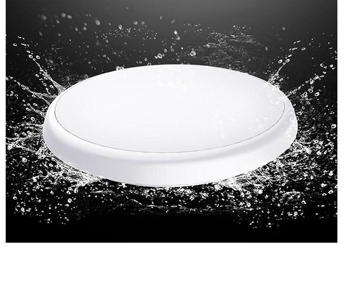 18W CCT Dimmable Convex Shallow Slim Bulkhead IP54