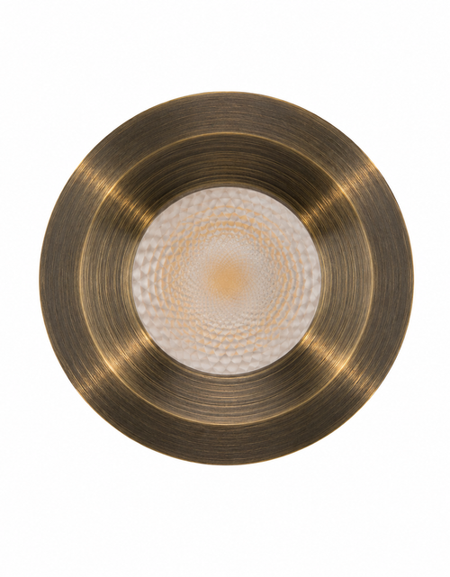 Load image into Gallery viewer, 3W Ella Marker Light Antique Brass / Black / Bronze / Gold / Copper / Brushed Nickel Bezel Only (Fitting sold separately)
