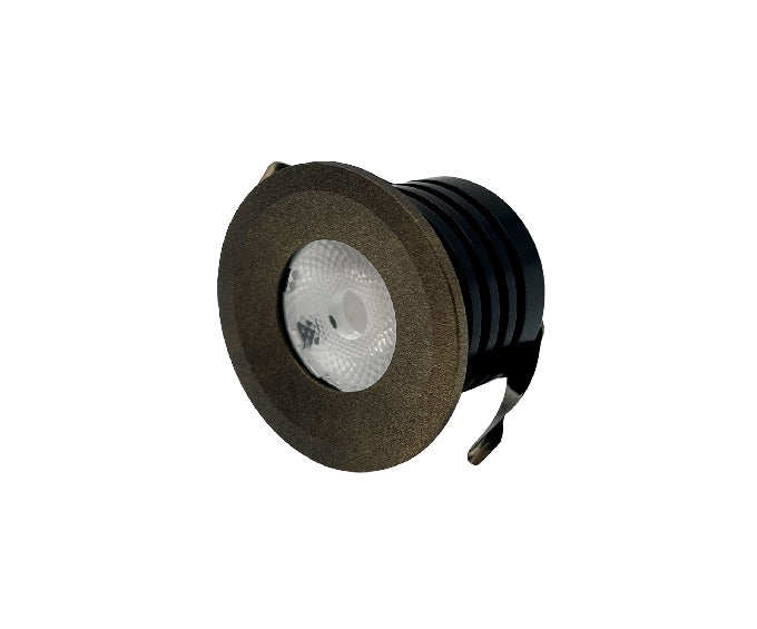(NEW) 3W Ella Marker Antique Brass Bezel Only (Fitting sold separately)