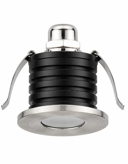 Load image into Gallery viewer, 3W Ella Marker Light Antique Brass / Black / Bronze / Gold / Copper / Brushed Nickel Bezel Only (Fitting sold separately)
