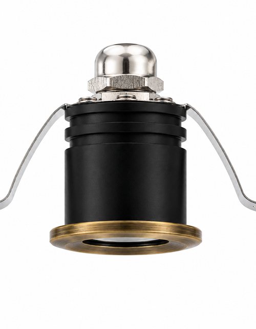 Load image into Gallery viewer, 1W Ella Eyelid Antique Brass Bezel only (Fitting sold separately)
