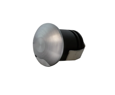 1W Ella Eyelid Brush Nickel Bezel Only (Fittings sold separately)