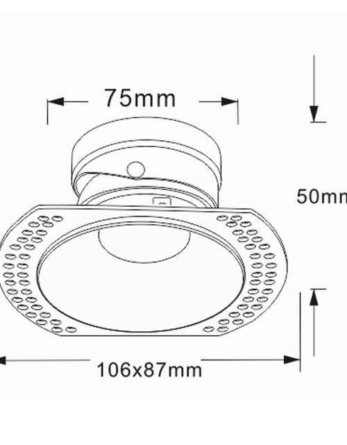 Load image into Gallery viewer, Banbury Trimless Tilt Fire Rated Downlight (IP65)
