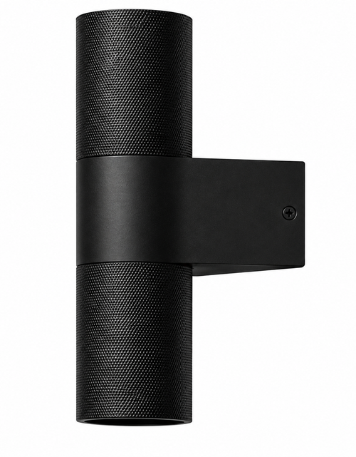 Load image into Gallery viewer, Knurled GU10 UP / Down Wall Light - Black / Bronze / Gold
