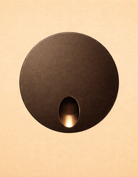 3W Mia Low Level Light - Round Bezel Only (Black / Bronze / Gold / Copper / Anitque Brass)