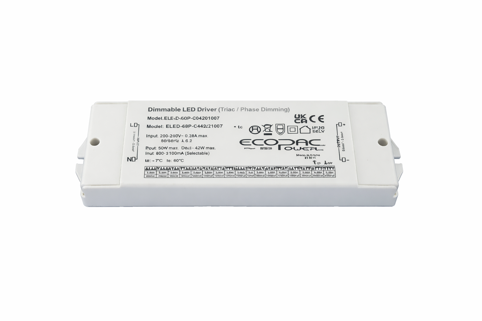 60W Marker Light Dimmable Driver, Adjustable Current Driver