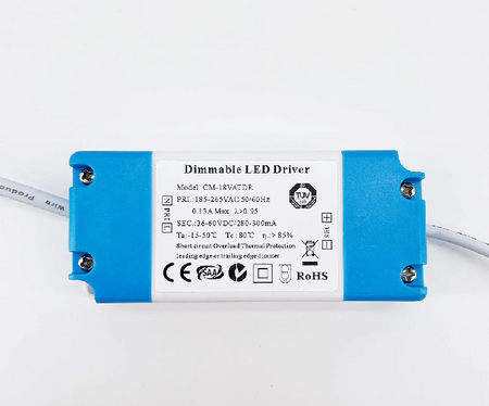 12W & 18W CCT Round Panel Dimmable Driver