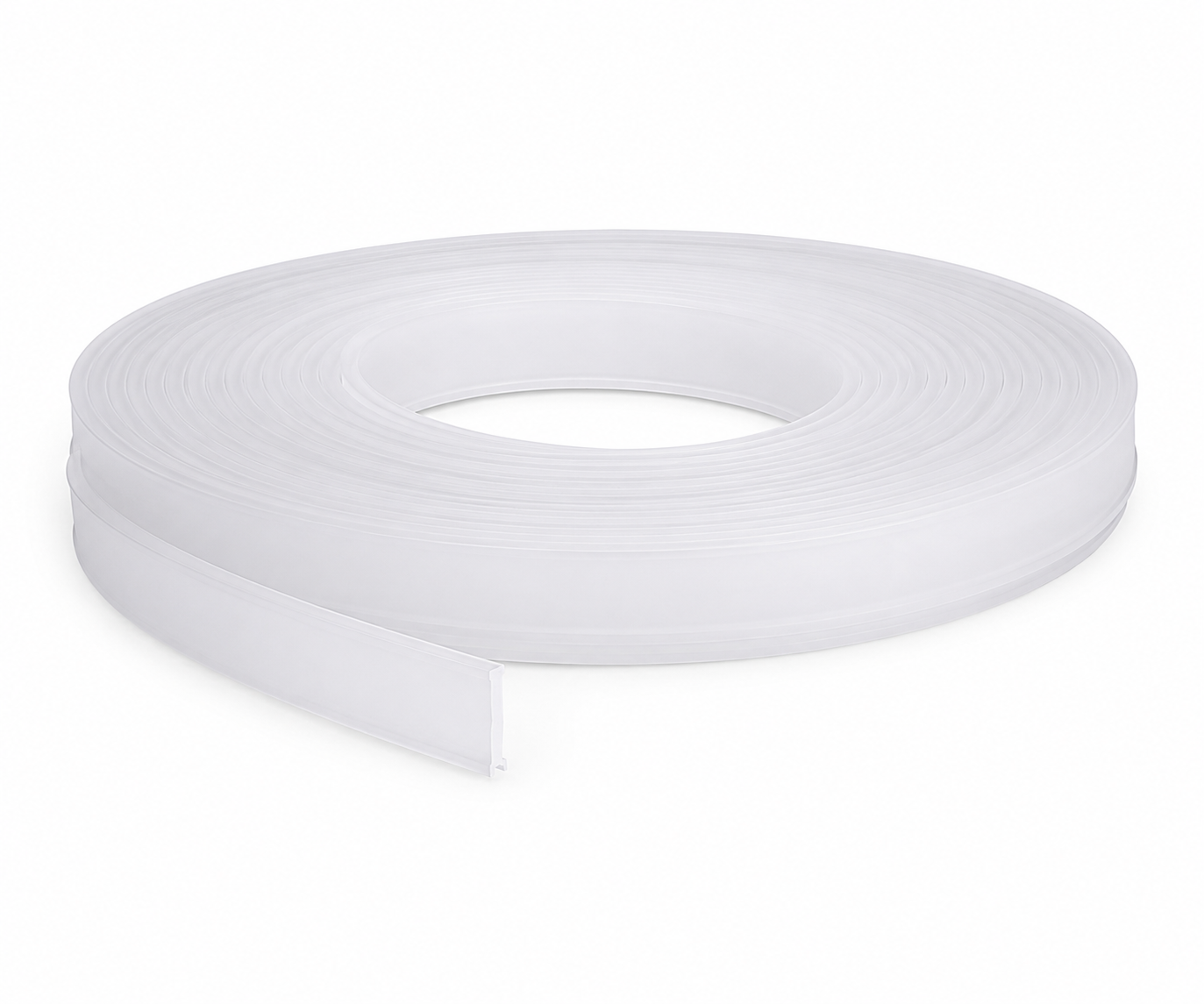 10M Frosted Diffuser Cover Only for Flexible Plaster-In LED Profile (12mm Internal)
