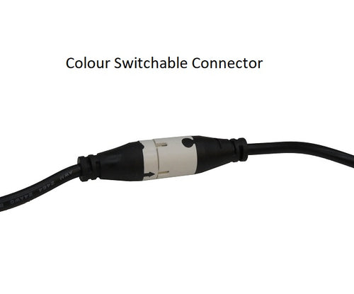 Load image into Gallery viewer, Chloe 3W CCT Colour Switchable LED Fluted Marker Light - Brushed Nickel Finish

