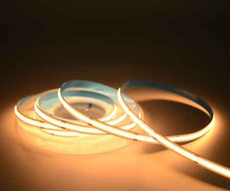IC Seamless 8W/m LED COB Strip - 20 / 40 Metre 3000K