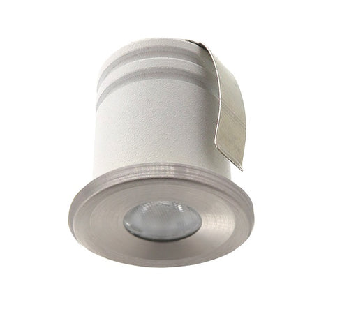 Load image into Gallery viewer, Ella 1W IP65 In Ground Marker Light / Downlight - Brushed Nickel (Driver included)
