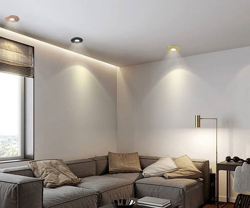 Load image into Gallery viewer, Nico 5W CCT Colour Switchable Mini Baffle,Downlight White (Driver included)
