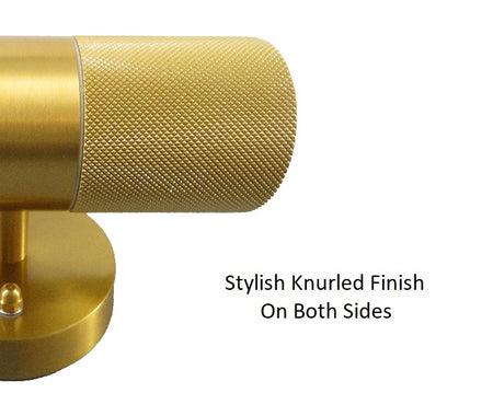 Knurled GU10 UP / Down Wall Light - BRONZE (NEW)