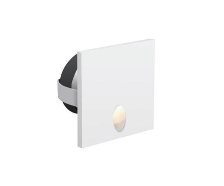 3W Mia Low Level Light -  White Finish (Driver included)