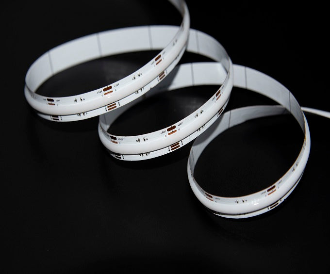 RGBW (2700K) Seamless 14W/m LED COB Strip - 10 Metre