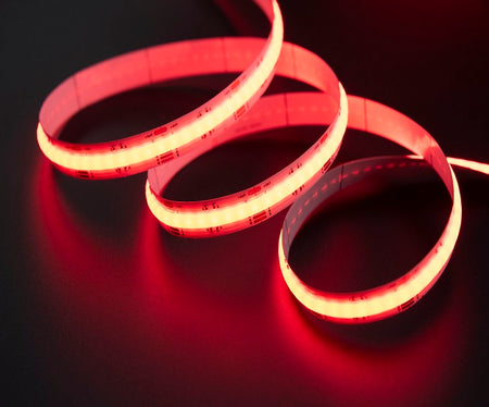 RGBW (2700K) Seamless 14W/m LED COB Strip - 10 Metre