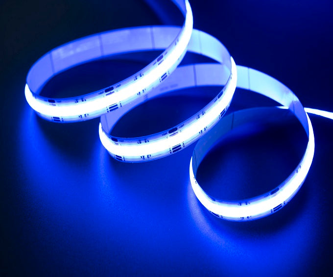 RGBW (2700K) Seamless 14W/m LED COB Strip - 10 Metre